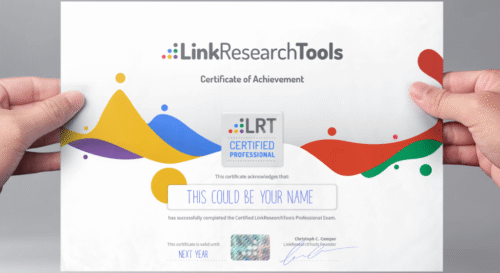 LinkResearchTools (LRT) là công cụ chuyên dùng tìm backlink của đối thủ